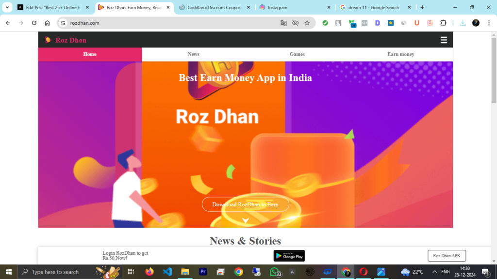 Best 25+ Online Earning Apps Without Investment in 2025