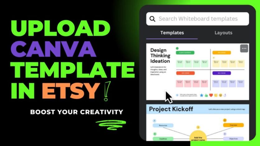 How to Upload Canva Templates to Etsy