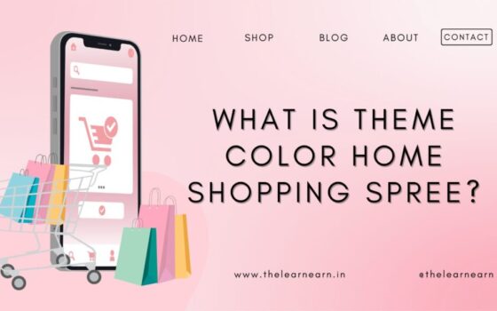 What Is the Theme Color of Home Shopping Spree?