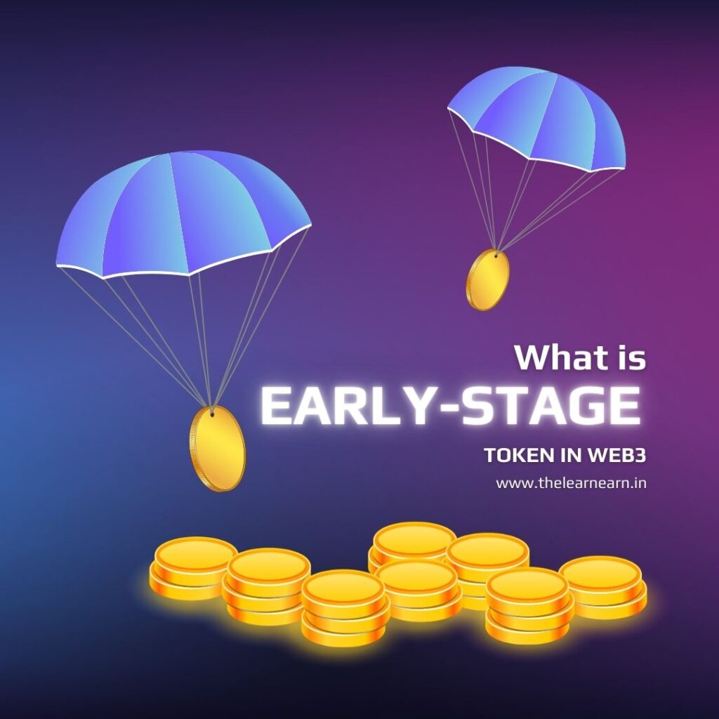 What is the term for early-stage token sales in Web3